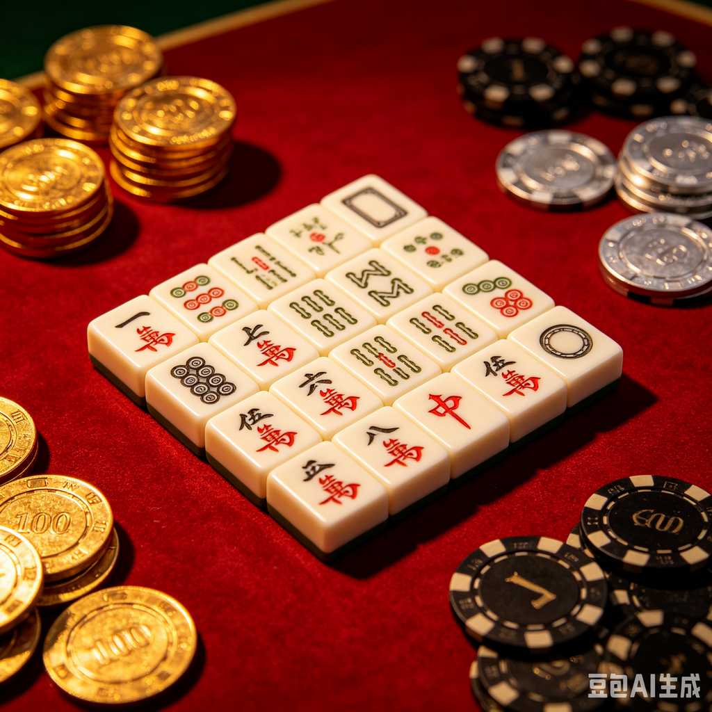 modern mahjong set